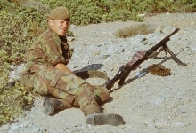 Солдат Уэльского гвардейского полка, Кипр, 1983 год