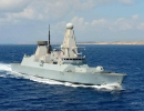 Эсминец HMS Dragon (побережье Кипра, 2013, фото 1)