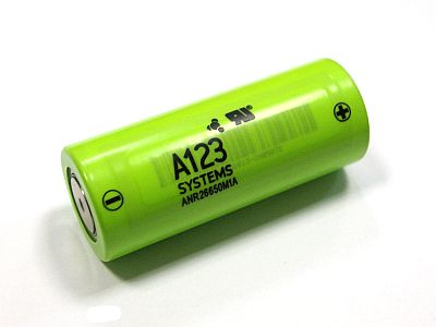 Литий-нанофосфатный аккумулятор A123 Sustems Литий-нанофосфатный аккумулятор A123 Sustems