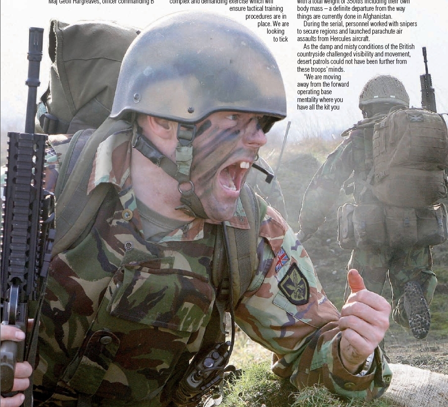 Иллюстрация из журнала Soldier